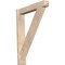 Ekena Millwork Traditional Arts & Crafts Smooth Outlooker, Douglas Fir, 5 1/2"W x 30"D x 36"H OUT06X30X36TRA03SDF - alternate 1